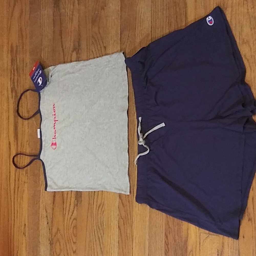 New Champion set pajamas.